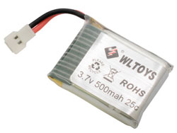 Li-Poバッテリー 3.7V 500mAh(F949) [WLV931-015]