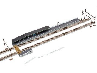 建物コレクション020-2 駅複線化対応ホームセット2 [259343]