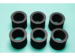 HQスポンジタイヤ シルバー フロント用 ミディアム 6個入 [TB10050]