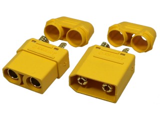 XT-90コネクターV2(オス1pcs/メス1pcs) [EG-3927V2]