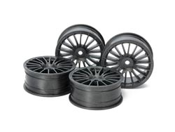 18本スポークホイール4本(24mm幅・オフセット0)(強化タイプ) [OP-1738]