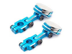 アルミマグネット式ボディマウント ブルー(2pcs) [YA-0531BU]
