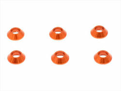 アルミM3テーパーカラー(オレンジ) 6個入 [SXG-108]