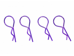 ボディフックピン 頭大(パープル) 4個入 [SGF-02P]