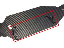 カーボンバッテリーホルダー(マットブラック) [SU-CK-GL-OP01]