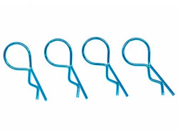 ボディフックピン 頭大(ライトブルー) 4個入 [SGF-02TB]