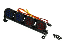 ルーフライト・ラウンドタイプ 赤/青 [LED-18ROU-RB]