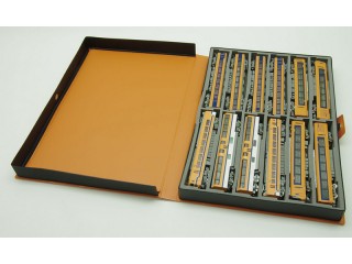 オレンジ色の21m級12両用車両ケース [YP-892]