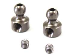 スタビライザーアジャストボール(ZX6/φ2.1穴/ガンメタリック) [LAW57-01]