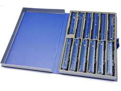 紺色の21m級12両用ケース(グレーウレタン) [YP-881]