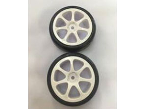 プリマウント30CPM seven spoke PREGLUED TIRE SET white(2pcs) [RU-0550]