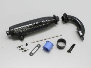 SCサイクロンマフラーセット(7Φ/側方排気用/SIII Evo.) [VZW301]