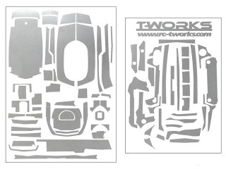 T-WORK'S ミラークローム プロポスキン サンワ M17用(シルバー) [TS-044M]