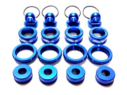 BD5/DRBダンパー用カラーチェンジキット KNブルー [KN-DP66KB]