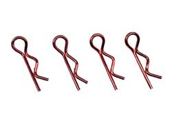 ボディフックピン 小(レッド) 4個入 [SGF-01R]