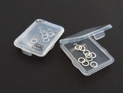 Φ4mmステンレスシムセット(0.1t/0.2t 各10枚入) パーツケース付属 [HS-48204]