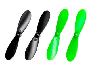 ブレードセット(4枚入り)(ブラック/グリーン)(nano-Q) [WE0009]