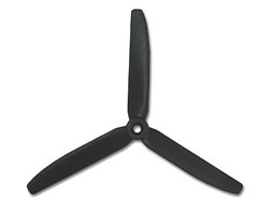 GWS 3ブレードプロペラ HD9050×3 逆ピッチ 2本入 [GWPRR003B3DR]