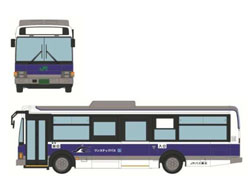 全国バスコレクション80 JH010 ジェイアールバス東北 いすゞエルガミオ ワンステップバス [265658]