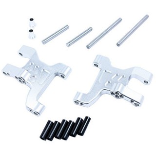 アーチ状アルミフロントサスアーム シルバー(CC-01) [CCR-31FS]]