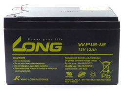 KUNG LONG 12V 12A シールドバッテリー [WP12-12]