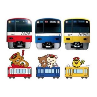 京急600形「コリラックマ&チャイロイコグマがおがお号」 8両編成セット(動力付き) [50603]]