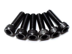 4-40×3/8インチ スチールキャップスクリュー [M-44038CS]