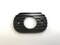 YD-2 可変式モーターマウント用ヒートシンクモータープレート(ブラック) [KZF-MT-HPB]