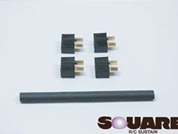 ミニT型2Pコネクター(メス4個) [SGC-87F]