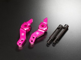 アルミCNC強化アルミアップライト(SHORTシャフト付)(ピンク) [T4-UR03PI]