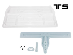 TEAM SAXO フロントウィング(ホワイト) [F1-0007-W#]