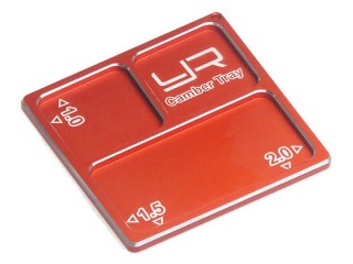 アルミキャンバーゲージ付パーツトレイ(オレンジ) [YA-0330OR]