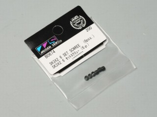 SK3×2.6 セットスクリュー(6pcs) [B0674]