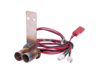 HobbyPro ツインマフラーLED(2灯) [H234#]