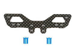 XV-01 カーボンロングタンパーステー(フロント) [OP-1581]