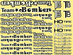 Team Bomber バラエティステッカー [TB-30009]