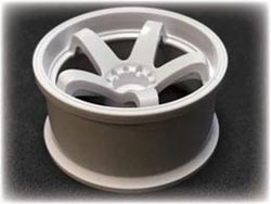 Nモデル Ver.3 【deep face】 offset6 ホワイト 2個入 [TDW-062WH]