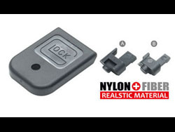 マルイ/KJ Glock用スタンダードマガジンベース BK [GLK-105BK]