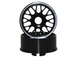 SP BBSホイル ワイド幅(1.5mmオフセット)(2)：Mini-Z MR02用(BK) [EG-3063-BK]