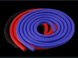 シリコン銀コード16ゲージ 黒,青,赤 3本セット [MR-WS16]