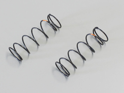 ビッグボアショックスプリング(M/オレンジ/スーパーハード/2pcs) [XGS023]