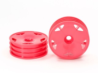 2WDオフロード アストラルディッシュホイール前輪(60/19) ピンク [47400]