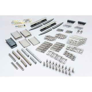 高架複線階層駅セット(レールパターンHB-B) [91043]]