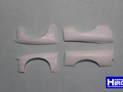 ミニッツ 180SX用オーバーフェンダー URAS仕様 [GHA098]