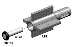 ダンパーピストン 4pcs [A800-AT78]