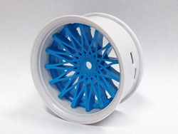 SUPER RIM_SET(Dahlia_ブルー×RIM-01_ホワイト) 2個入り [TT-7530]