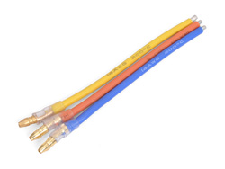 ブラシレスモーター用ABCコネクターケーブルセット(ギボシ・オス) [G0278]