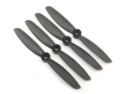 4×4.5 プロペラセット(CW 4本)(Black)(Gravy用) [GV-008]