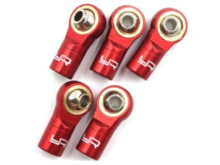 アルミリバースレッド M3ロッドエンド レッド 5pcs [YA-0572RD]