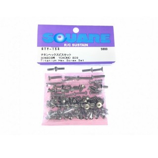 チタンヘックスビスセット(ヨコモ BD9用) [STY-154]]